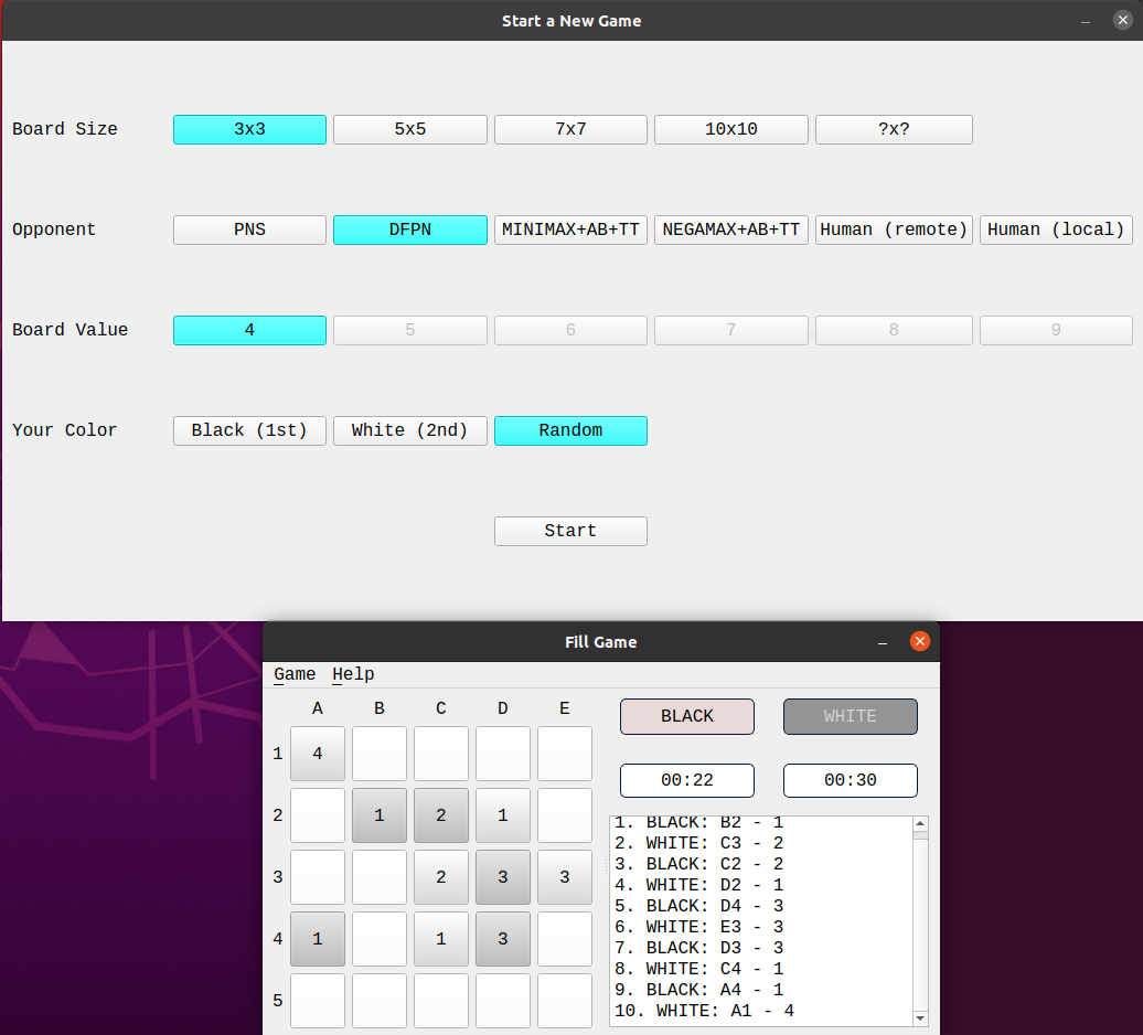 Fill-Game screenshot